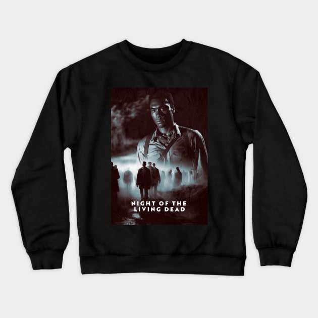 Night of the Living Dead (1968) Crewneck Sweatshirt by MonoMagic